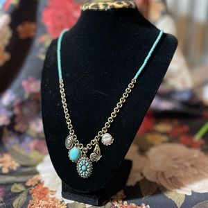 NWT Lucky Brand Turquoise Necklace